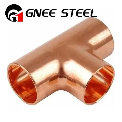 Tee in rame e nichel