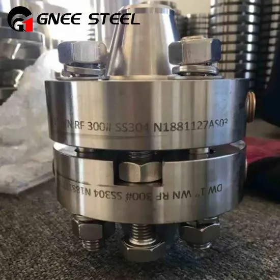 Flange con orifizio in acciaio super duplex